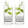 Cashs Crystal Cashs Ireland, Cooper Hiball Cocktail Glasses, Pair