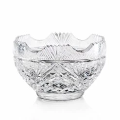 Cashs Crystal Cashs Ireland, Art Collection 6" Scalloped Bowl