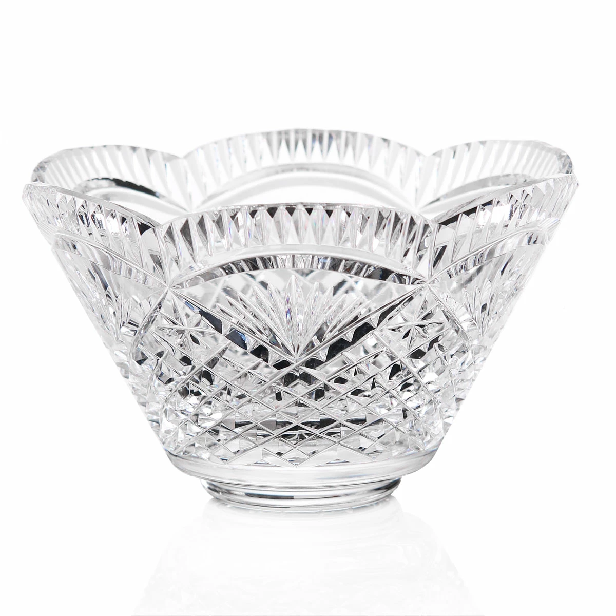 Cashs Crystal Cashs Ireland, Art Collection 7" Trumpet Bowl 1 Cashs Crystal Cashs Ireland, Art Collection 7" Trumpet Bowl