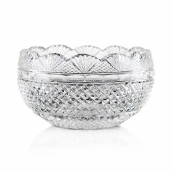 Cashs Crystal Cashs Ireland, Art Collection Donegal 6" Scalloped Bowl