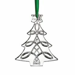 Cashs Crystal Cashs Ireland, 2023 Celtic Christmas Tree Dated Ornament