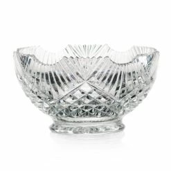 Cashs Crystal Cashs Ireland Art Collection 8" Emerald Isle Party Bowl