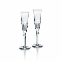 Baccarat Crystal Baccarat Harcourt Eve Champagne Toasting Flute, Pair -Home Kitchen Shop 2802588B a1