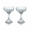 Baccarat Crystal, Massena Champagne Coupe, Pair
