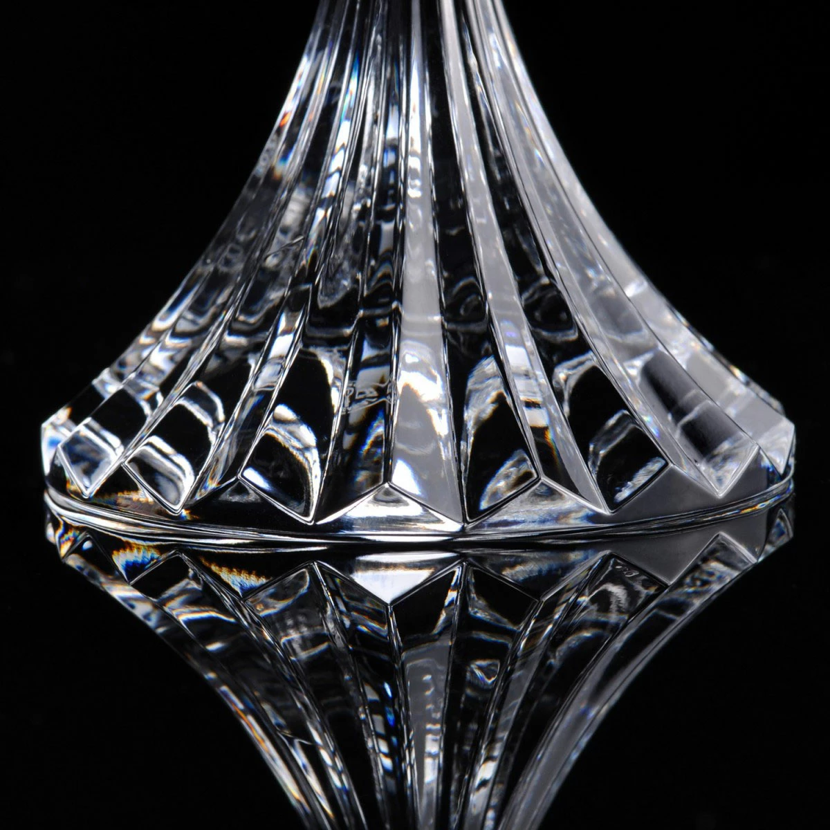 Baccarat Crystal, Massena Champagne Flutes, Pair 3 Baccarat Crystal, Massena Champagne Flutes, Pair - Image 3