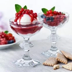 Baccarat Crystal, Harcourt 1841 Cocktail Saucer Champagne Coupe, Pair -Home Kitchen Shop 2811798B harcourt coupes ambiance 31200