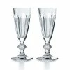 Baccarat Crystal, Harcourt 1841 Champagne Crystal Flute, Pair