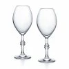Baccarat Crystal Baccarat Jean-Charles Boisset Passion Champagne Pair