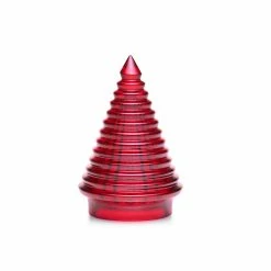 Baccarat Crystal Baccarat 2022 Eye Fir Tree, Red