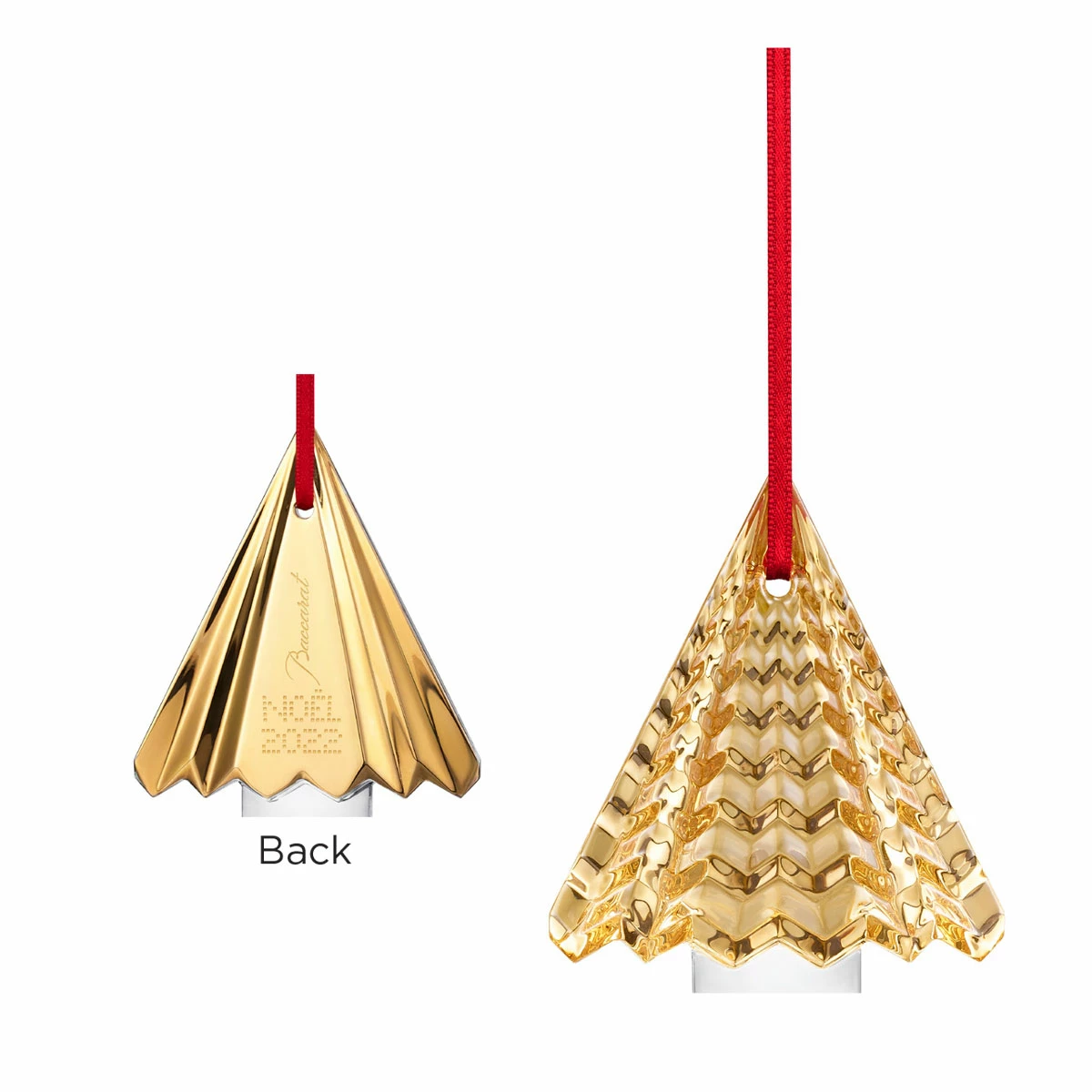 Baccarat Crystal Baccarat 2022 Annual Dated Ornament Eye, Gold 1 Baccarat Crystal Baccarat 2022 Annual Dated Ornament Eye, Gold