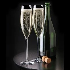 Waterford Crystal, Elegance Champagne Classic Toasting Flutes, Pair -Home Kitchen Shop 40001101 w eleganceflutesR1200