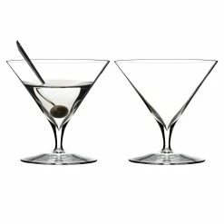 Waterford Crystal, Elegance Martini Glasses, Pair