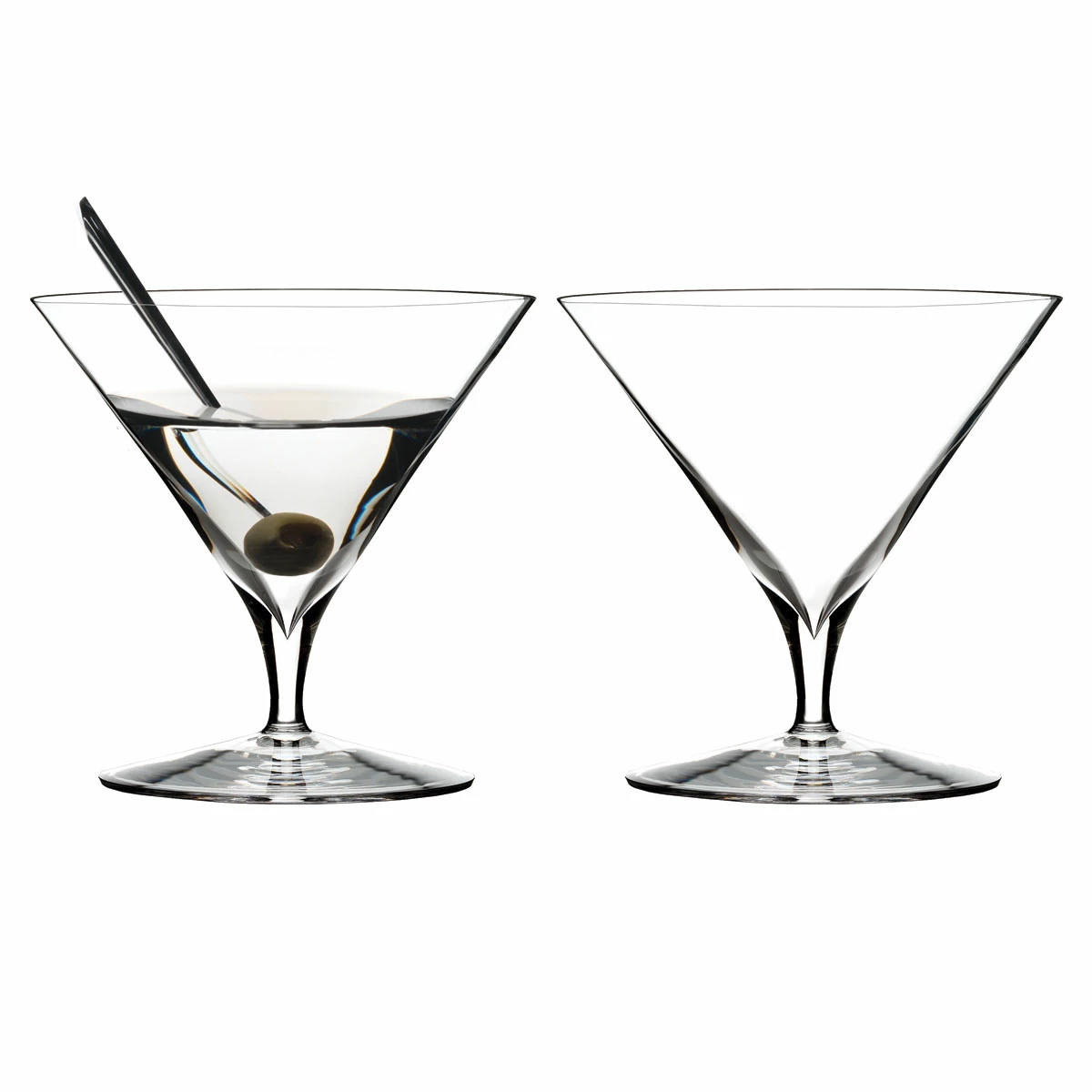Waterford Crystal, Elegance Martini Glasses, Pair 1 Waterford Crystal, Elegance Martini Glasses, Pair