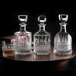 Waterford Crystal Waterford Lismore Diamond Round Crystal Decanter -Home Kitchen Shop 40008786 w decanters diamond1200