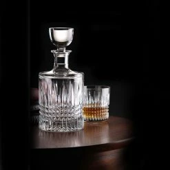 Waterford Crystal Waterford Lismore Diamond Round Crystal Decanter -Home Kitchen Shop 40008786 w lisdiamrounddecant1200