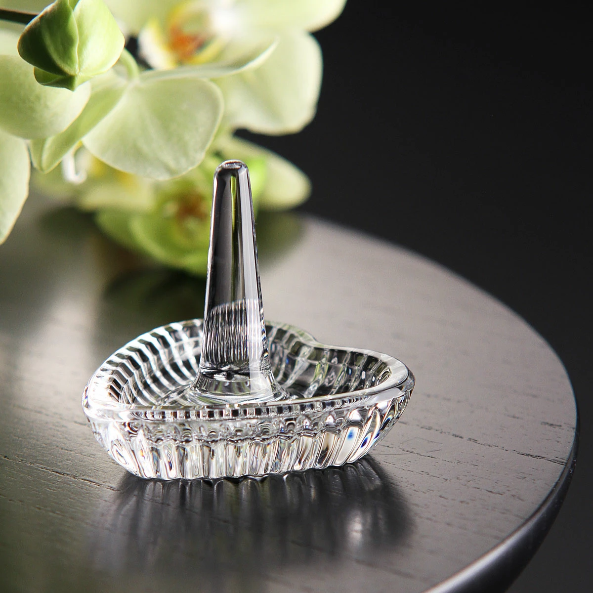 Waterford Crystal Waterford Giftology Heart Crystal Ring Holder 3 Waterford Crystal Waterford Giftology Heart Crystal Ring Holder - Image 3