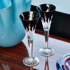 Waterford Crystal Waterford Lismore Black Champagne Toasting Flutes, Pair 3 Waterford Crystal Waterford Lismore Black Champagne Toasting Flutes, Pair -Home Kitchen Shop 40021870 a2