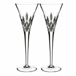 Waterford Crystal Waterford Lismore Pops Toasting Crystal Flutes, Pair