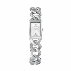 Swarovski Crystal Swarovski Women's Watch Cocktail Stainless Steel Shiny White