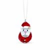Swarovski Crystal Swarovski Rocking Santa Claus Ornament