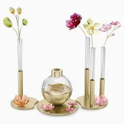 Swarovski Crystal Swarovski Garden Tales Decor Vase, 6 1/4" 6 Swarovski Crystal Swarovski Garden Tales Decor Vase, 6 1/4" -Home Kitchen Shop 5557808 a3