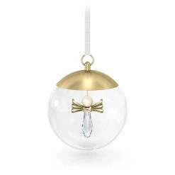 Swarovski Crystal Swarovski Holiday Magic Ball Ornament Angel