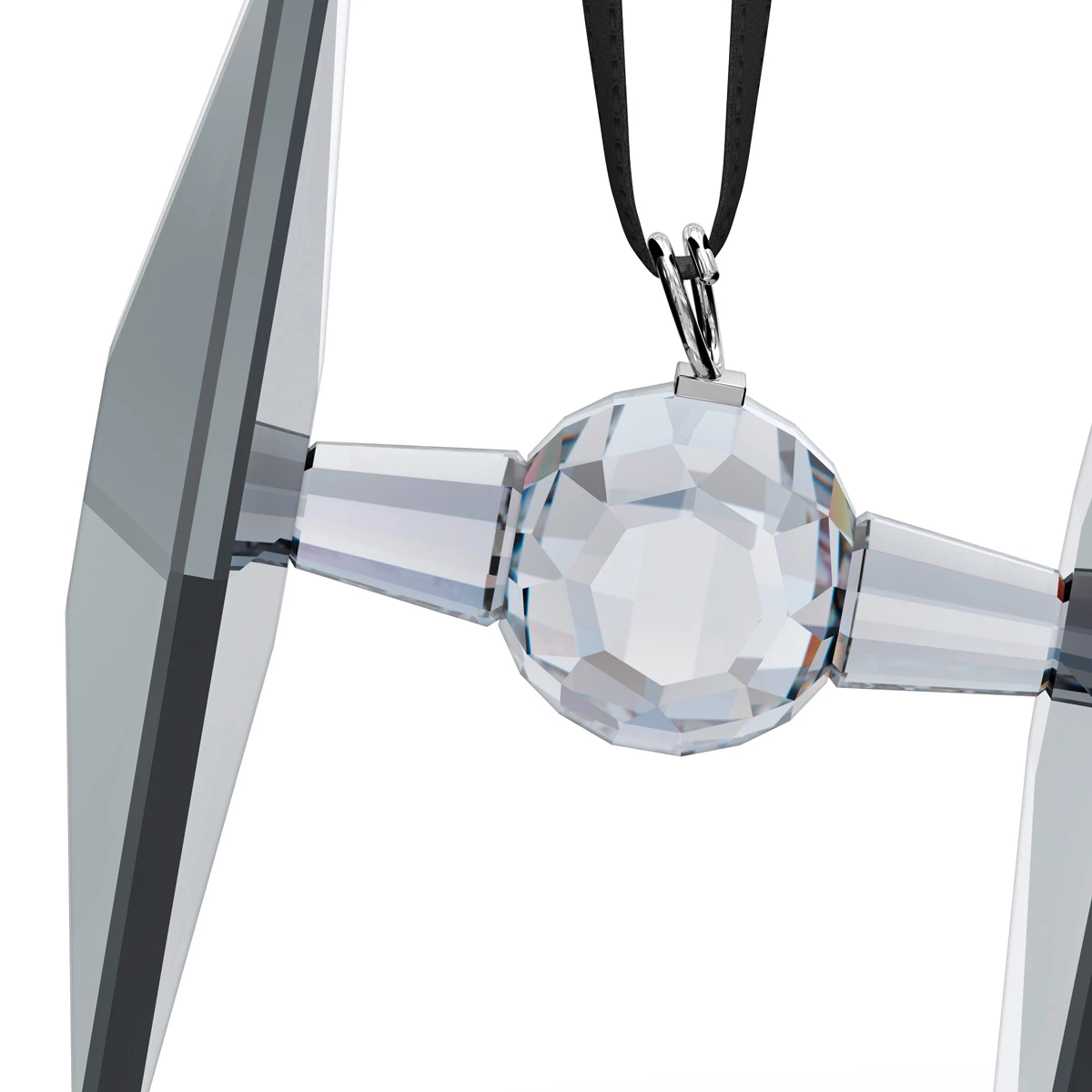 Swarovski Crystal Swarovski Star Wars Tie Fighter Ornament 2 Swarovski Crystal Swarovski Star Wars Tie Fighter Ornament - Image 2