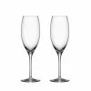 Orrefors Kosta Boda Orrefors Premier Champagne Flutes, Pair