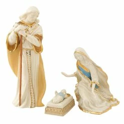 Lenox Christmas First Blessing Nativity The Holy Family 3 Piece Set