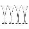 Orrefors Kosta Boda Orrefors Crystal Helena Champagne Toasting Flutes, Set Of 4