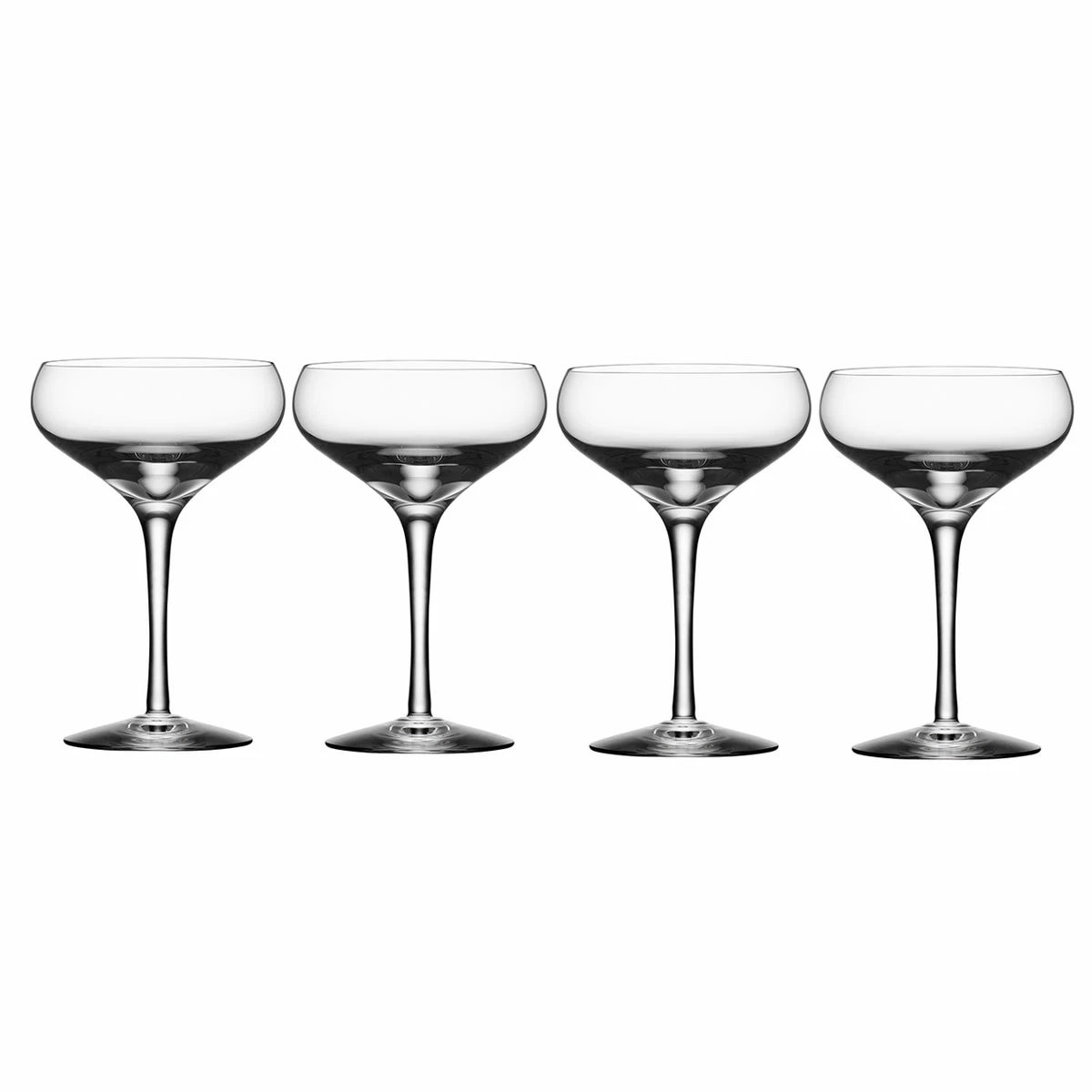 Orrefors Kosta Boda Orrefors More Coupe Set Of Four 2 Orrefors Kosta Boda Orrefors More Coupe Set Of Four - Image 2