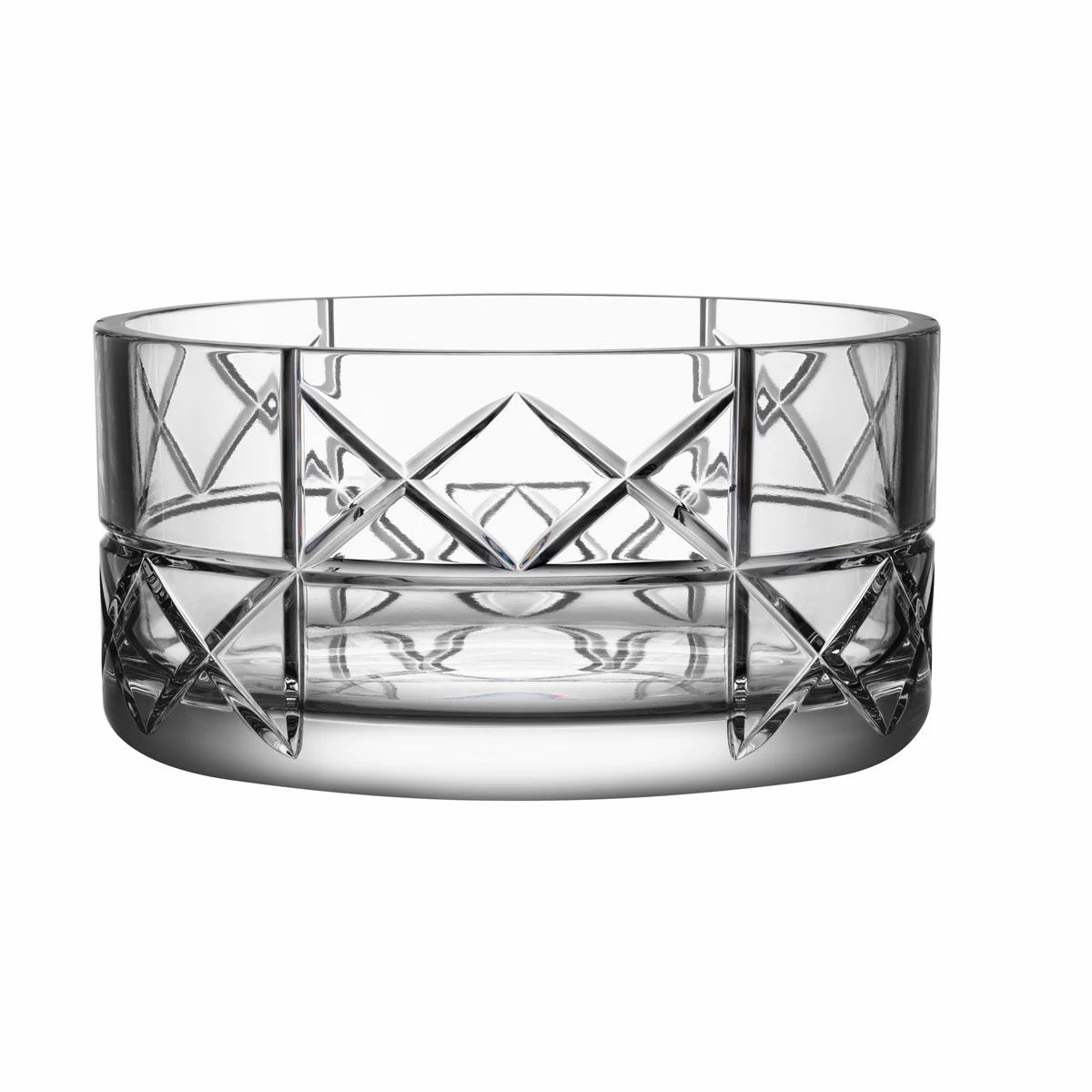 Orrefors Kosta Boda Orrefors Explicit Checks 9" Bowl 1 Orrefors Kosta Boda Orrefors Explicit Checks 9" Bowl