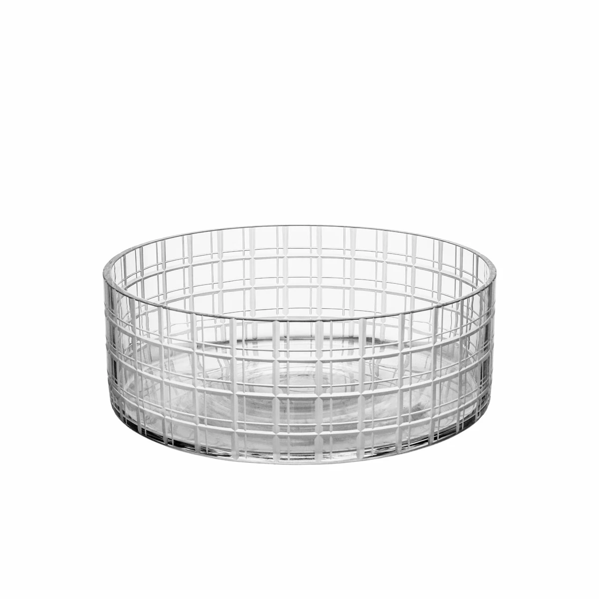 Orrefors Kosta Boda Orrefors Cut In Number Checker 11" Bowl 1 Orrefors Kosta Boda Orrefors Cut In Number Checker 11" Bowl