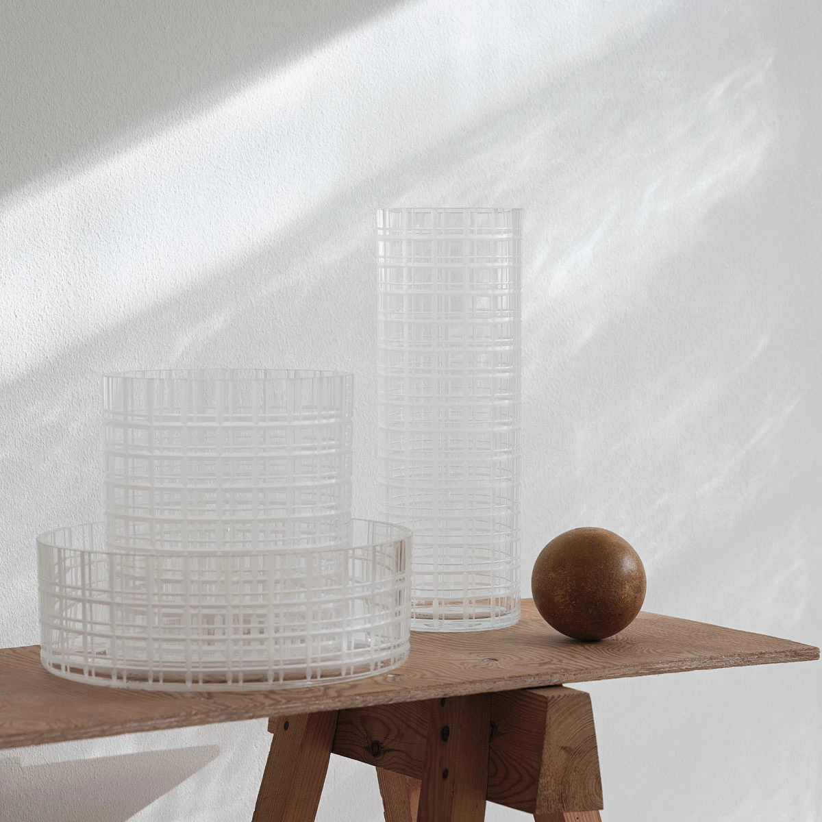 Orrefors Kosta Boda Orrefors Cut In Number Checker 11" Bowl 3 Orrefors Kosta Boda Orrefors Cut In Number Checker 11" Bowl - Image 3