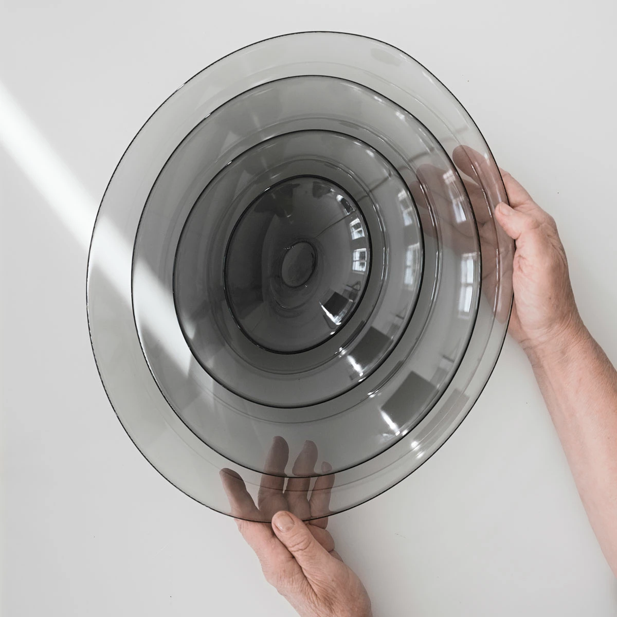 Orrefors Kosta Boda Orrefors Pond XL 14.5" Bowl 2 Orrefors Kosta Boda Orrefors Pond XL 14.5" Bowl - Image 2