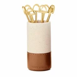 Ralph Lauren Garrett Cocktail Picks And Holder Set