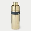 Ralph Lauren Wyatt Cocktail Shaker, Navy And Gold