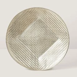 Ralph Lauren Gillian Centerpiece Bowl, Silver