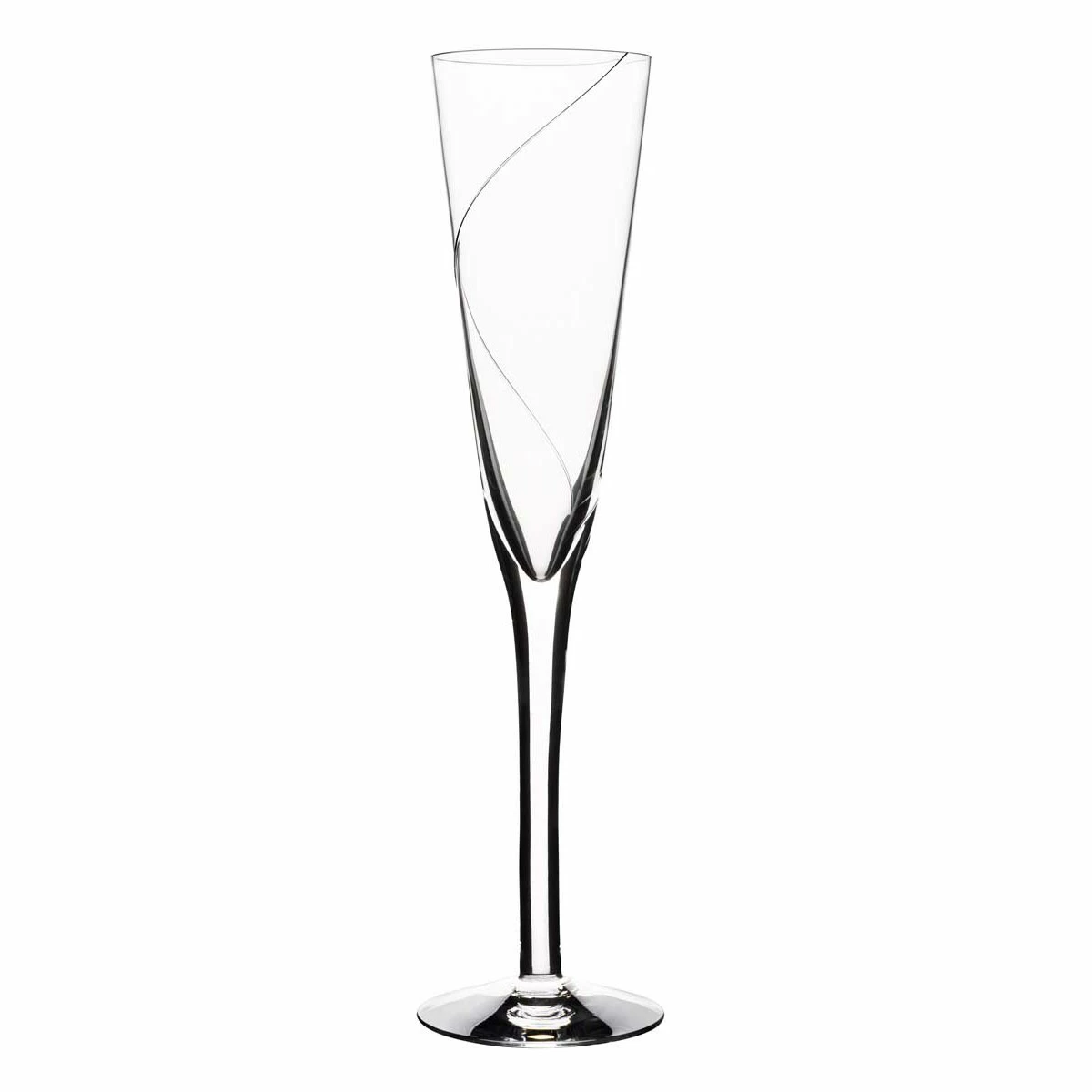 Orrefors Kosta Boda Kosta Boda Line Champagne Flute, Single 1 Orrefors Kosta Boda Kosta Boda Line Champagne Flute, Single