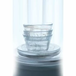 Orrefors Kosta Boda Kosta Boda Crystal Mine White 5.25" Bowl -Home Kitchen Shop 7050330 minewhitebowlplate1200