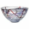 Orrefors Kosta Boda Kosta Boda Contrast 9" Bowl, Grey