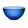 Orrefors Kosta Boda Kosta Boda 6 1/8" Bruk Crystal Serving Bowl, Water Blue
