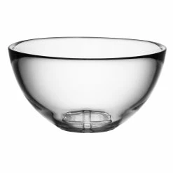 Orrefors Kosta Boda Kosta Boda 8 1/2" Bruk Crystal Serving Bowl, Clear