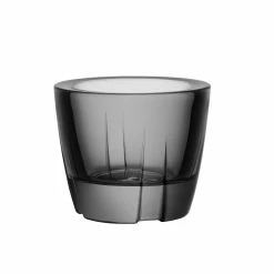 Orrefors Kosta Boda Kosta Boda Bruk Grey Votive 3" Bowl