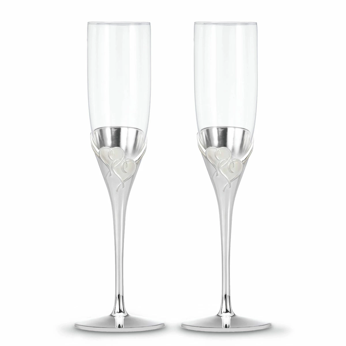 Lenox True Love Toasting Flutes Pair 2 Lenox True Love Toasting Flutes Pair - Image 2