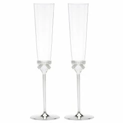 Kate Spade New York, Lenox Grace Avenue Toasting Flute Pair
