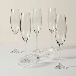 Lenox Tuscany Classics Party Champagne Flutes, Set Of Six -Home Kitchen Shop 845276L a4