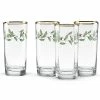 Lenox Christmas Hiball Cocktail Glasses, Set Of 4