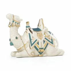 Lenox Christmas First Blessing Nativity Laying Camel, Teal Cloth