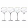 Lenox Christmas Balloon Wine Glasses, Set Of 4